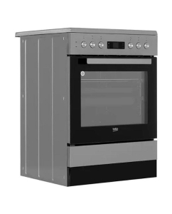Купить Электрическая плита BEKO FSM 67320 DXT серебристая  в E-mobi