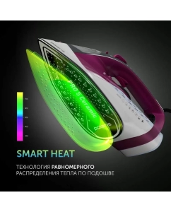 Купить Утюг Polaris PIR 2860AK Розовый/Черный  в E-mobi