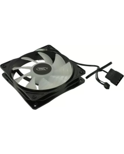 Купить Вентилятор DEEPCOOL RF120W (120мм, 21.9dB, 1300rpm, 3 pin, белая подсветка) RTL  в E-mobi