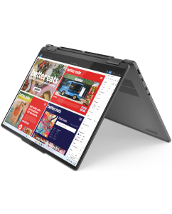 Купить Ноутбук-трансформер Lenovo Yoga 7 2-in-1 Gen 9 серый (83DJ0096RU)  в E-mobi