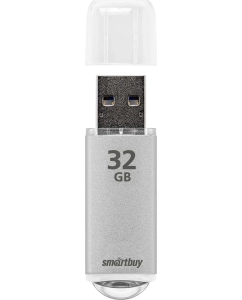 Купить Флешка SmartBuy V-Cut 32 ГБ серый (9864187)  в E-mobi