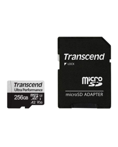 Купить Карта памяти Transcend MicroSDXC 340S Class 10 UHS-I U3 V30 A2 TS256GUSD340S  в E-mobi