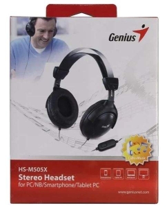 Купить Проводные наушники Genius Black (31710058101)  в E-mobi