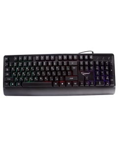Купить Проводная игровая клавиатура Gembird KB-220L Black  в E-mobi