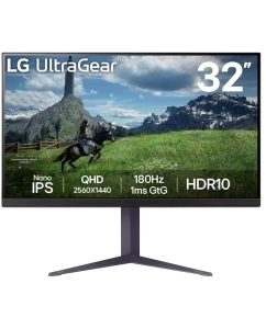 Купить 32&quot; Монитор LG UltraGear 32GS85Q-B белый 60Hz 3840x2160 IPS  в E-mobi