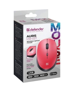 Купить Беспроводная мышь Defender MB027 красный  в E-mobi