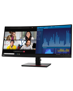 Купить 34&quot; Монитор LENOVO ThinkVision P34w-20 черный 60Hz 3440x1440 IPS  в E-mobi