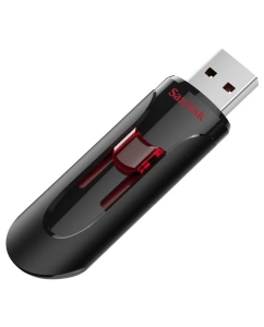 Купить Флешка SanDisk Cruzer Glide 64ГБ Red/Black (SDCZ600-064G-G35)  в E-mobi