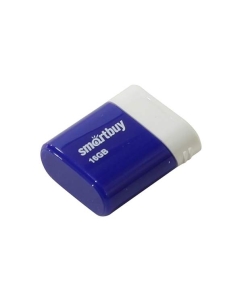 Купить Флешка SmartBuy Lara 16ГБ Cyan (SB16GBLARA-B)  в E-mobi