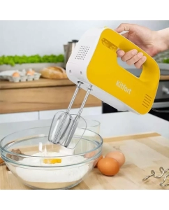 Купить Миксер Kitfort КТ-3417-1 желтый  в E-mobi