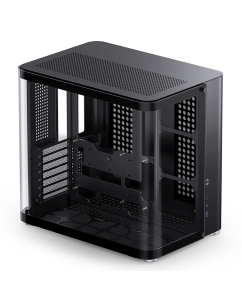 Купить Корпус компьютерный JONSBO TK-2 Black (TK-2 Black) черный, прозрачный  в E-mobi