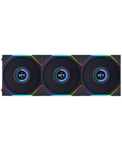 Купить Корпусной вентилятор Lian Li UNI FAN TL LCD Black 3 шт (G99.12TLLCD3B.00)  в E-mobi