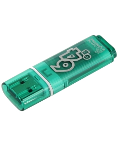 Купить Флешка SmartBuy Glossy 64ГБ Green (SB64GBGS-G)  в E-mobi