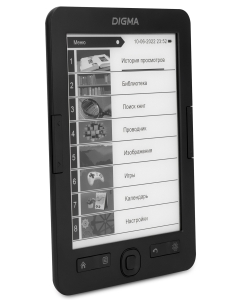 Купить Электронная книга Digma R654 Black  в E-mobi