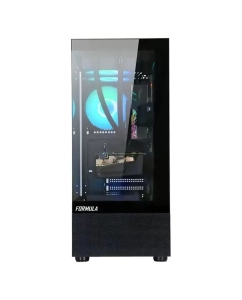 Купить Корпус компьютерный Formula Crystal Z1 PLUS (Z0000214512) черный  в E-mobi