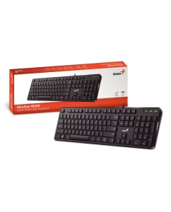 Купить Проводная клавиатура Genius SlimStar M200 коричневый (31310019402)  в E-mobi
