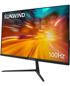 Купить 23.8&quot; Монитор Sunwind SM-24FV222 Black 100Hz 1920x1080 VA  в E-mobi