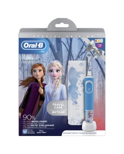 Купить Зубная щетка электрическая Braun Oral-B Vitality Kids Холодное сердце 2 (D100.413.2KX)  в E-mobi