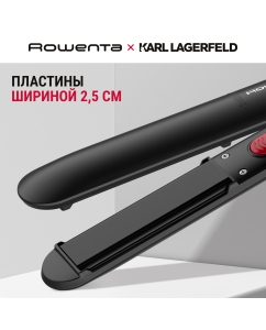 Купить Выпрямитель волоc Rowenta Karl Lagerfeld SF161LF0 black  в E-mobi