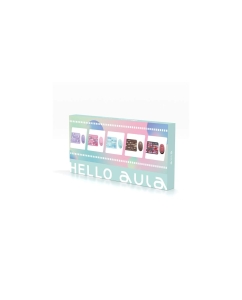 Купить Комплект клавиатура + мышь AULA AC306 Purple-Colorful  в E-mobi