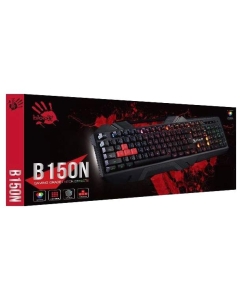 Купить Проводная игровая клавиатура A4Tech Bloody B150N Black  в E-mobi