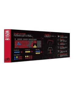 Купить Проводная игровая клавиатура A4Tech Bloody B150N Black  в E-mobi