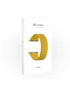 Купить Ремешок Lyambda для Apple Watch 38/40mm POLLUX DSP-24-40-YL Yellow  в E-mobi