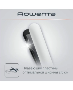 Купить Выпрямитель волос Rowenta Easyliss Pure Collection SF1628F0, белый/черный  в E-mobi