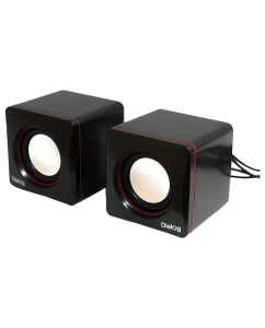 Купить Колонки компьютерные Dialog Colibri AC-04UP Black/Red  в E-mobi
