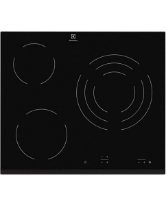 Купить Встраиваемая варочная панель электрическая Electrolux EHF6232FOK черный  в E-mobi