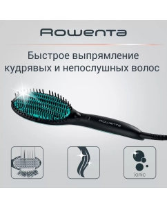 Купить Расческа-выпрямитель Rowenta Power Straight CF5820F0  в E-mobi