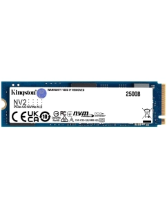 Купить SSD накопитель Kingston NV2 SNV2S/250G 250ГБ, M.2 2280, PCI-E 4.0 x4, NVMe, M.2  в E-mobi
