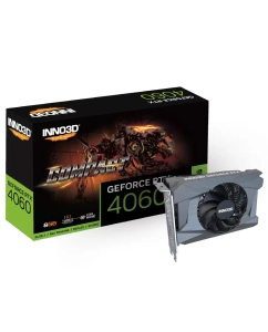 Купить Видеокарта Inno3D NVIDIA GeForce RTX 4060 COMPACT (N40601-08D6-173050N)  в E-mobi