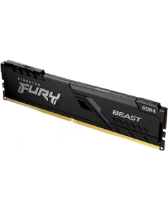 Купить Оперативная память Kingston Fury Beast Black 16Gb DDR4 2666MHz (KF426C16BB/16)  в E-mobi