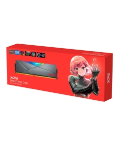 Купить Оперативная память Adata XPG Spectrix D50 RGB (AX4U36008G18I-ST50) DDR4 1x8Gb 3600MHz  в E-mobi