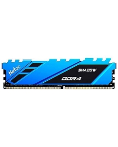 Купить Оперативная память Netac Shadow Blue 16Gb DDR4 3200MHz (NTSDD4P32SP-16B)  в E-mobi