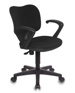 Купить Компьютерное кресло Бюрократ 663993 CH-540AXSN-LOW/26-28 60х60х95 см, черный  в E-mobi