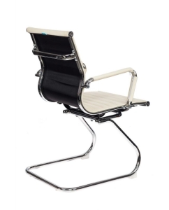 Купить Кресло компьютерное Бюрократ CH-883-LOW-V/IVORY низкая спинка слоновая кость  в E-mobi