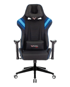 Купить Игровое кресло ZOMBIE VIKING 4 AERO BLUE, черный/синий/голубой  в E-mobi