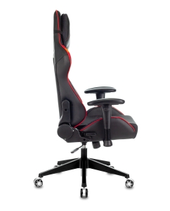 Купить Кресло игровое ZOMBIE VIKING 4 AERO RED две подушки черный/красный искусст.кожа/ткань  в E-mobi