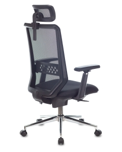 Купить Кресло Бюрократ MC-612N-H черный TW-01 Neo Black сетка/ткань, металл MC-612N-H/B/NEO-B  в E-mobi