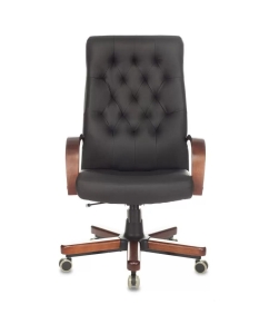 Купить Кресло офисное Бюрократ T-9928WALNUT/ECO black  в E-mobi