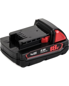 Купить Аккумулятор для Milwaukee TopOn 18V 2.0Ah (Li-Ion) PN: 48-11-1811 TOP-MIL-18-2.0  в E-mobi