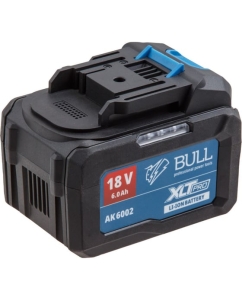 Купить Аккумулятор BULL AK 6002 18.0 В, 6.0 А/ч, Li-Ion XLTpro 1329597  в E-mobi