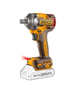 Купить Аккумуляторный ударный гайковерт INGCO BL 20В 400Hm 1/2 SUPER INDUSTRIAL CIWLI2040  в E-mobi