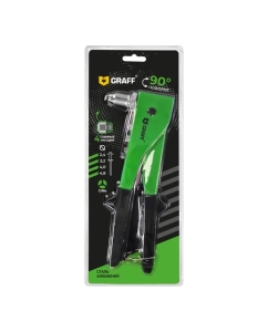 Купить Заклепочник поворотный GRAFF 0-90MA116 290 мм 2401007  в E-mobi