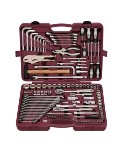 Купить Универсальный набор инструмента THORVIK 1/4&quot;,1/2&quot;DR UTS0142 142 предмета 52063 052063  в E-mobi