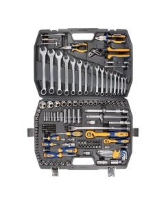 Купить Набор инструментов KRAFT 1/2&quot; и 1/4&quot;, 165 предметов KT 703019  в E-mobi