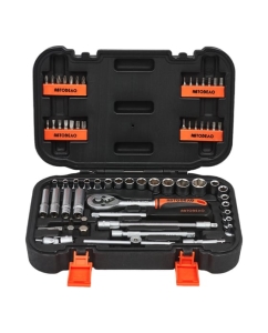 Купить Набор торцевых головок АвтоDело 1/4&quot; DR 64 предмета 39934 16087  в E-mobi