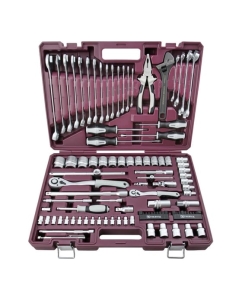 Купить Универсальный набор инструмента THORVIK TS101 1/4&quot;, 1/2&quot;DR, 101 предмет 054011  в E-mobi